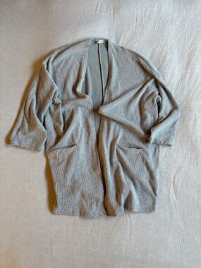 DONNI. Sandwash Open Front Cardigan